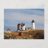 Carte Postale Nubble Light Lighthouse York Maine (Devant)