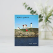 Carte Postale Nubble Lighthouse Postcard (Debout devant)