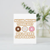 Carte Postale Nucléaire Med Tech .. Fonctionnera Pour Les Donuts (Debout devant)