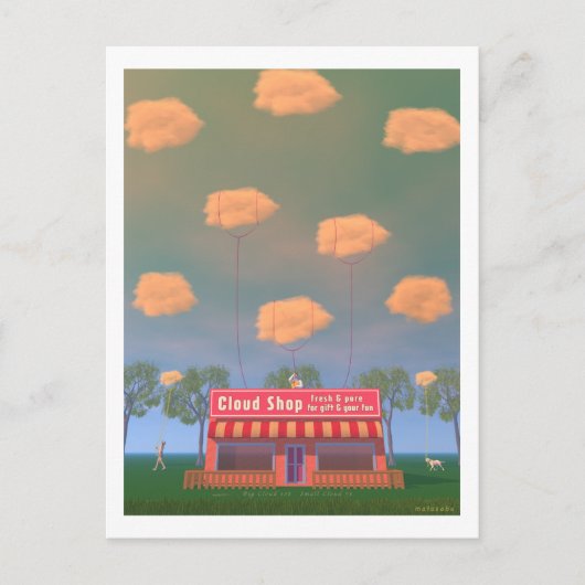 CARTE postale NUD SHOP (Devant)