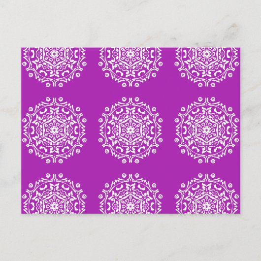 Carte Postale Nudibranche Mandala (Devant)