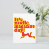 Carte Postale Nudie Magazine Day ! (Debout devant)