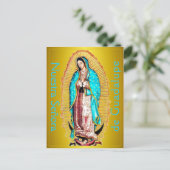 Carte Postale Nuestra Señora de Guadalupe (Debout devant)