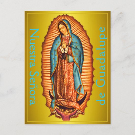Carte postale Nuestra Señora de Guadalupe (Devant)