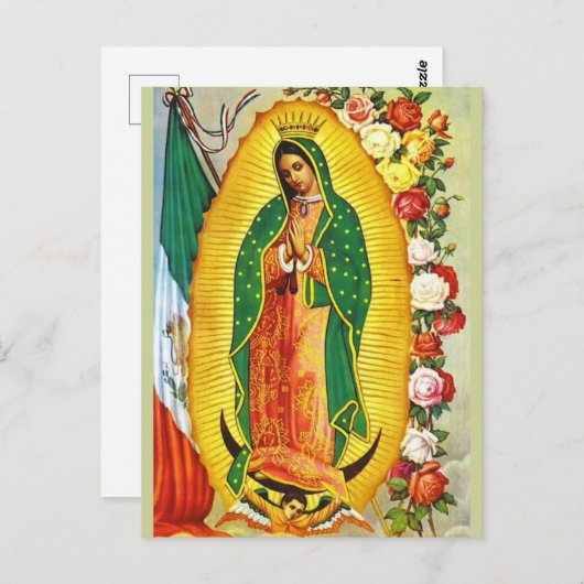 Carte Postale Nuestra Señora de Guadalupe (Devant / Derrière)