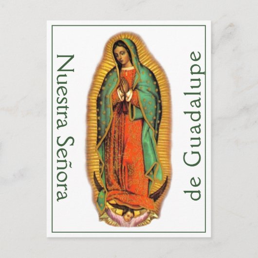 Carte postale Nuestra Señora de Guadalupe (Devant)