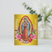Carte postale Nuestra Señora de Guadalupe (Debout devant)