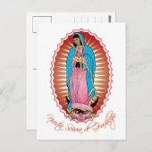 Carte postale Nuestra Señora de Guadalupe (Devant / Derrière)
