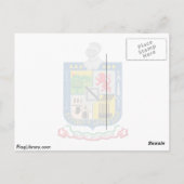 Carte Postale Nuevo Leon, Mexique (Dos)