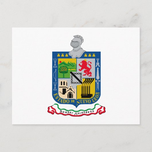 Carte Postale Nuevo Leon, Mexique (Devant)