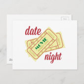 Carte Postale Nuit (Devant / Derrière)