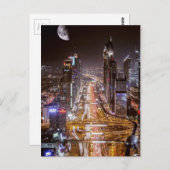 Carte Postale Nuit (Devant / Derrière)