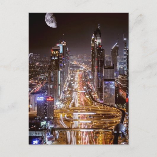 Carte Postale Nuit (Devant)