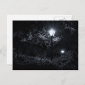 Carte Postale Nuit à Central Park, NYC (Devant / Derrière)