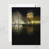 Carte Postale Nuit à la Pyramide (Devant / Derrière)