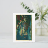 Carte Postale Nuit à Père Noël Catalina à Avalon Bay (Debout devant)