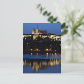 Carte Postale Nuit à Prague, République Tchèque (Debout devant)