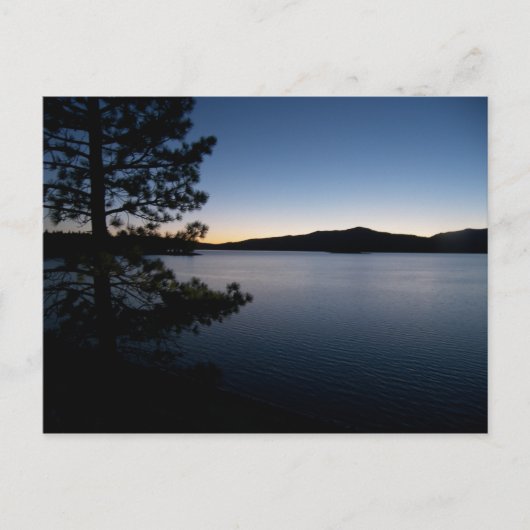 Carte Postale Nuit au lac (Devant)