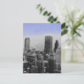 Carte Postale Nuit bleue à New York (Debout devant)