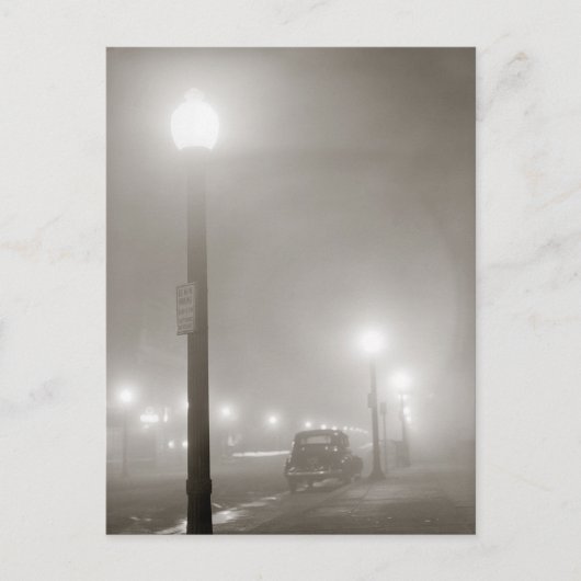 Carte Postale Nuit brumeuse, 1941 (Devant)