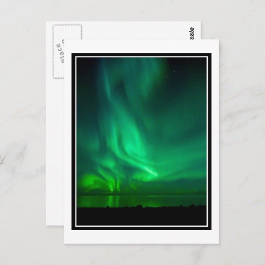 CARTE POSTALE NUIT D'AURORAS (Devant / Derrière)