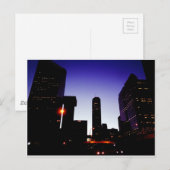 Carte Postale Nuit De Minneapolis (Devant / Derrière)