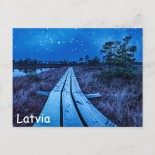 Carte Postale Nuit des marais