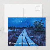 Carte Postale Nuit des marais (Devant / Derrière)