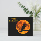 Carte Postale Nuit d'Halloween effrayante (Debout devant)