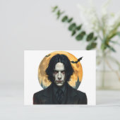 Carte Postale Nuit d'Halloween - Vampire Rising (Debout devant)