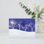 Carte Postale Nuit d'hiver (Debout devant)