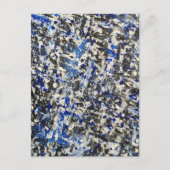 Carte Postale Nuit d'hiver bleu Icy (Devant)