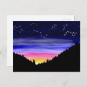 Carte Postale Nuit Diamond (Devant / Derrière)