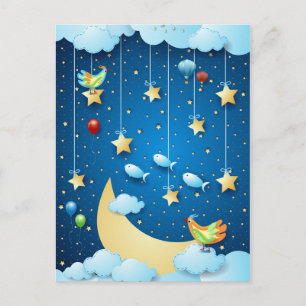 Carte Postale Nuit du grand luna