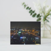 Carte Postale nuit du nil de la rivière cairo (Debout devant)