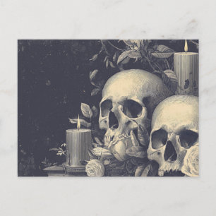 Carte Postale Nuit effrayante d'Halloween