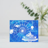 Carte Postale Nuit effrayante d'Halloween (Debout devant)