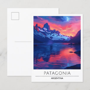 Carte Postale Nuit en Patagonie Argentine Voyage