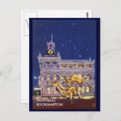 Carte Postale Nuit en ville - Rockhampton (Devant / Derrière)