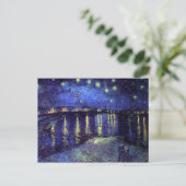 Carte Postale nuit étoilée sur le rhone 1890 (Debout devant)