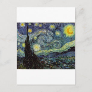 Carte Postale Nuit étoilée - van Gogh
