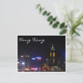 Carte Postale nuit hong kong (Debout devant)