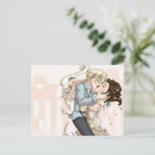 Carte Postale Nuit mariage (Debout devant)