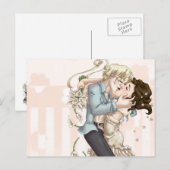 Carte Postale Nuit mariage (Devant / Derrière)