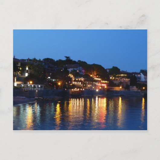 Carte Postale Nuit Nessebar (Devant)