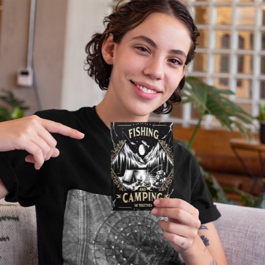 Carte Postale Nuit Pêche Et Camping Aventure