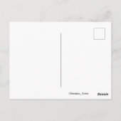 Carte Postale Nuit pluvieuse (Dos)