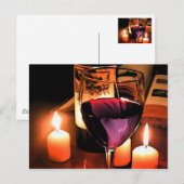 Carte Postale Nuit romantique (Devant / Derrière)