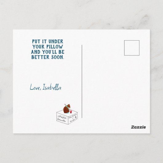 Carte Postale Nuit secrète magique spirituelle lune guérissez vi (Dos)