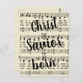 Carte Postale Nuit silencieuse (Devant / Derrière)